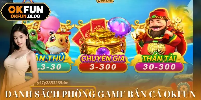 Danh sách phòng bắn cá tiêu chuẩn và các tựa game đáng chơi nhất