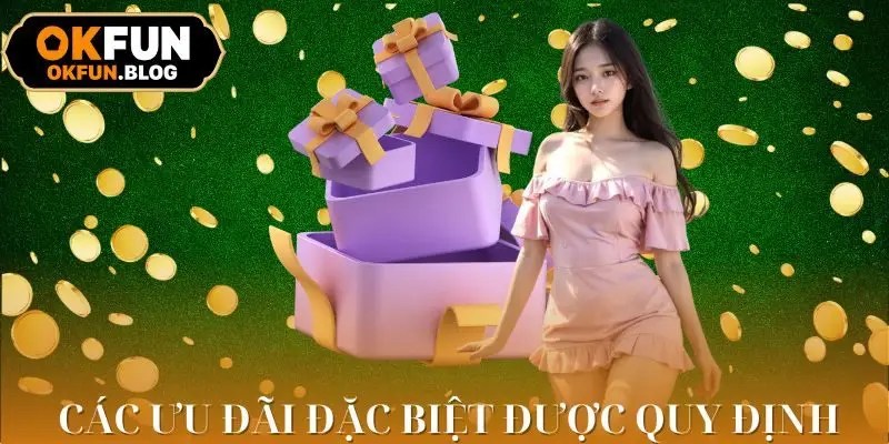 Điều Khoản Và Điều Kiện OKFUN 2025 - Bí Quyết Chơi An Toàn 3 Những điều kiện về chính sách ưu đãi tại nhà cái